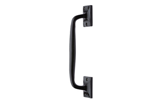 black iron door handle - pull handle