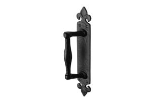 M.Marcus Heritage Brass Black Iron Pull Handle